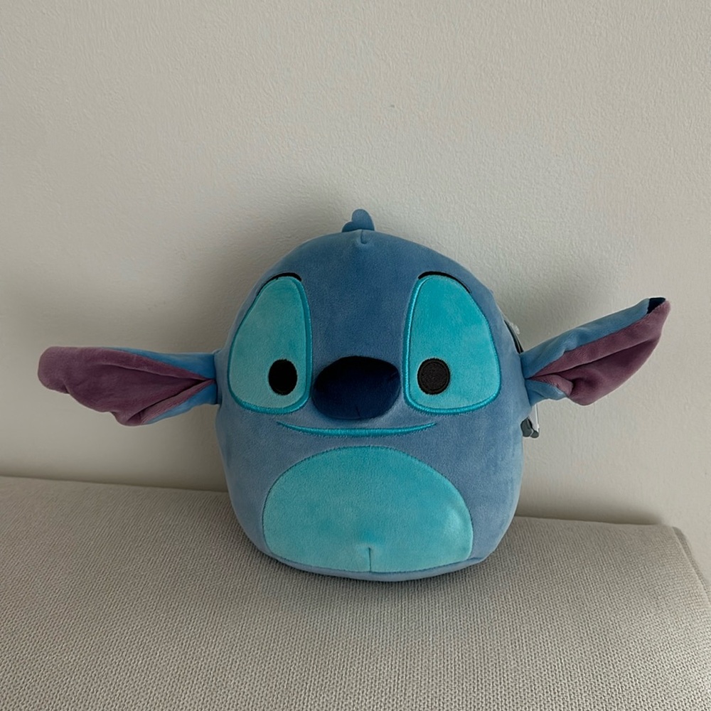 SQUISHMALLOW DISNEY STITCH 8” PLUSH NEW WITH TAG